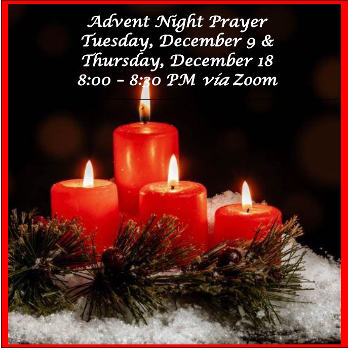 Advent Night Prayer