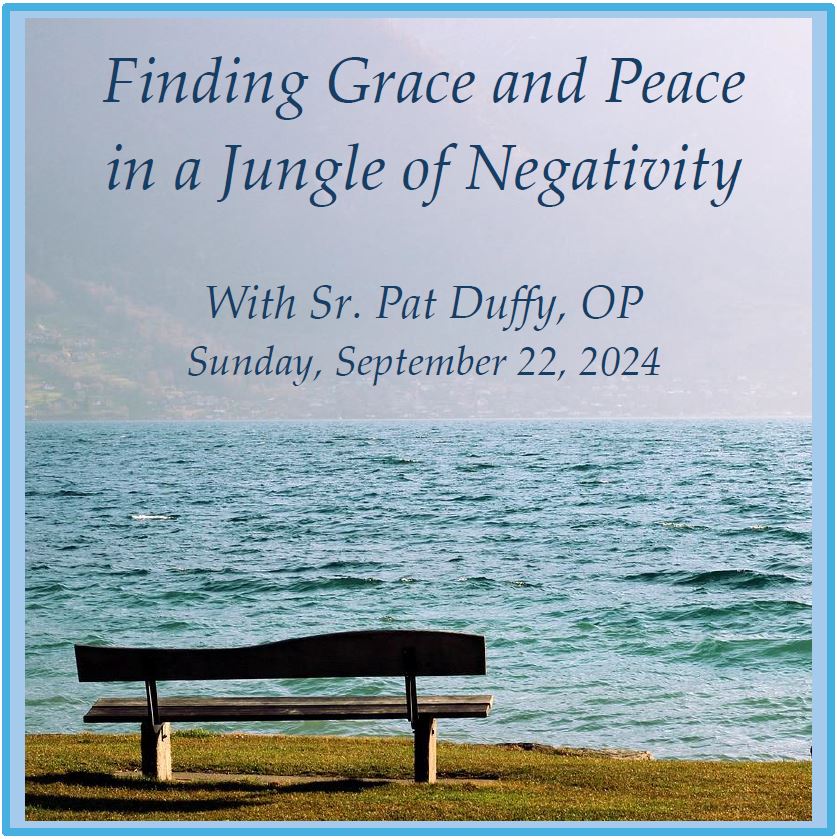 Finding Grace and Peace in a Jungle of Negativity