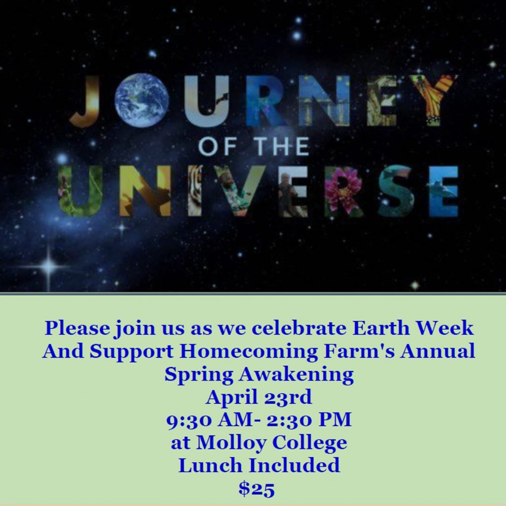 Homecoming Farm Celebrates Journey of the Universe