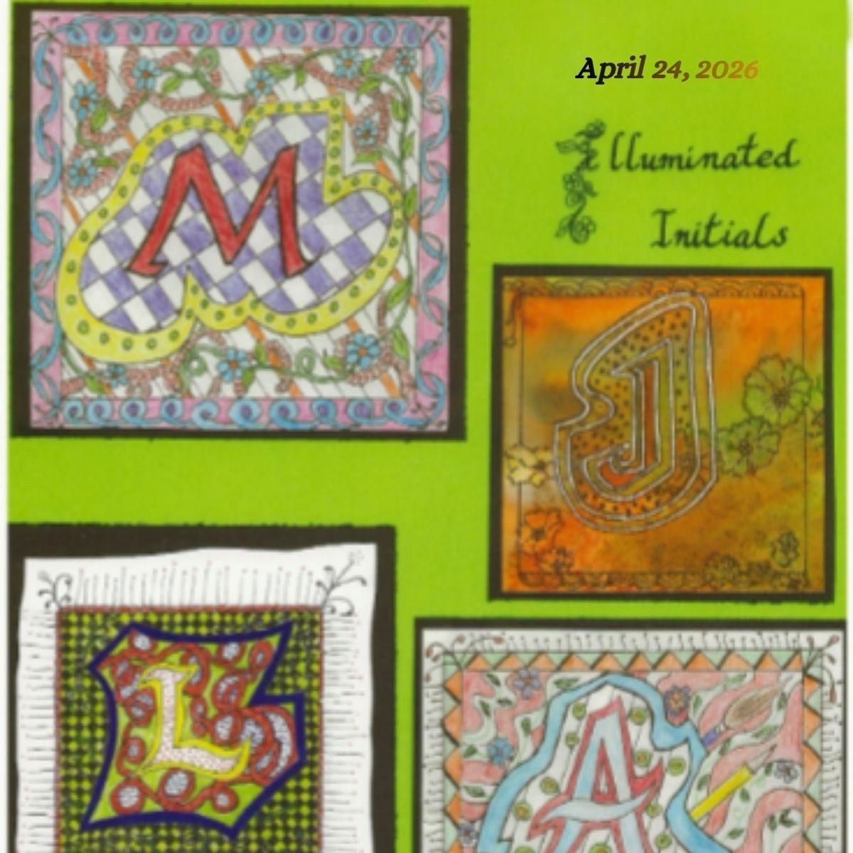 The Wonder and Delight of Illuminated Initials 