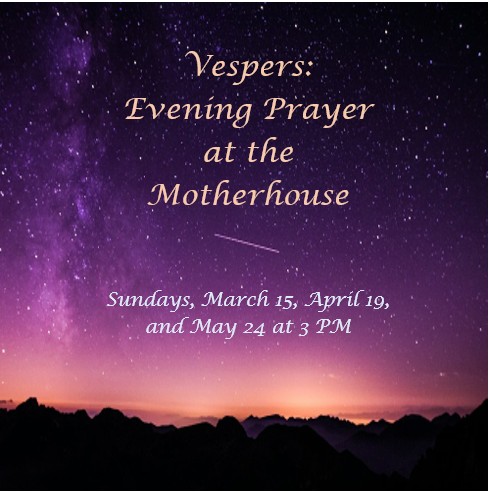 Vespers: This Spring!